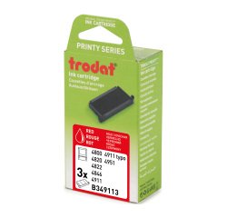 Almohadilla Trodat Printy 4911- Paquete de 3