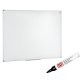 Pack de 1 tableau blanc Bruneau 120 x 90 cm + 10 marqueurs noirs effaçables Bruneau offerts