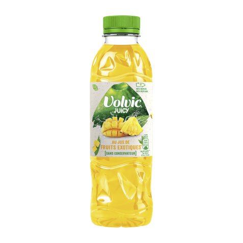 Eau Volvic Juicy exotique 50 cl - 24 bouteilles