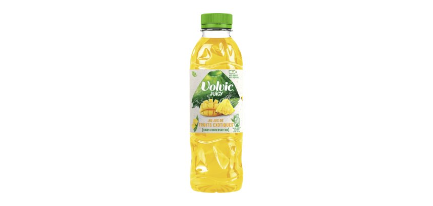 Eau Volvic Juicy exotique bouteille 50 cl - Carton de 24