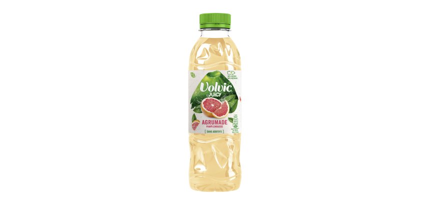 Eau Volvic Juicy agrumes 50 cl - 24 bouteilles