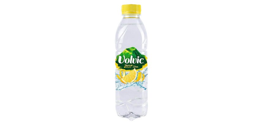 Eau Volvic citron bouteille 50 cl - Carton de 24