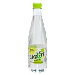 Sparkling water Badoit lime bottle of 50 cl - pack of 30