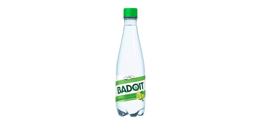 Eau gazeuse Badoit Zest citron vert 50 cl - 30 bouteilles