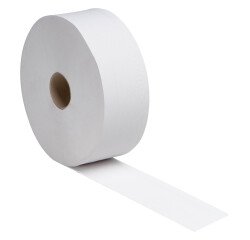 Papel higiénico maxi Jumbo Bruneau doble capa 380 m - pack de 6 rollos 