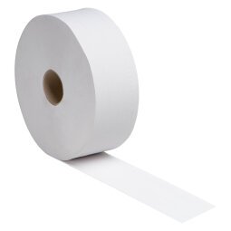 Pack 2 +1 toiletpapier Maxi Jumbo dubbele dikte Bruneau - pak 6 rollen 380 m