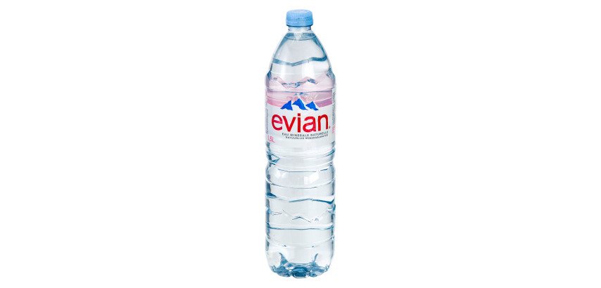 Mineral water Evian bottle 1,5 l - pack of 12