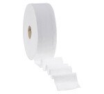 Papel higiénico maxi Jumbo Bruneau doble capa 380 m - pack de 6 rollos 