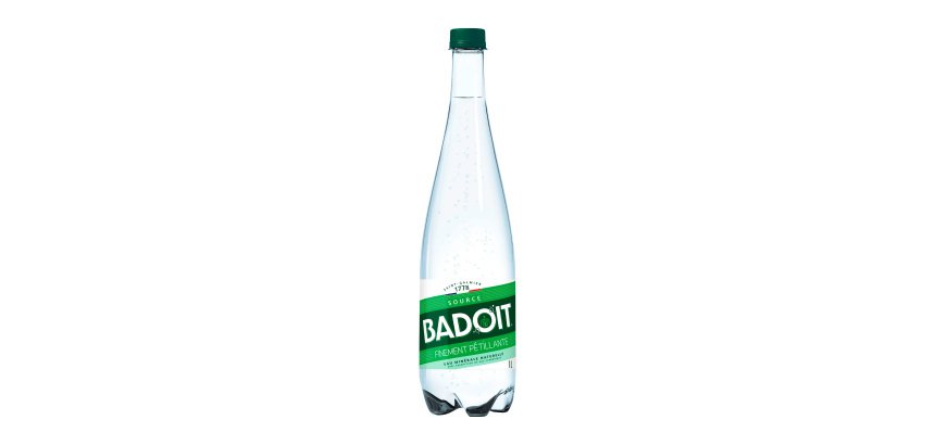 Eau gazeuse Badoit bouteille 1 litre - Carton de 6
