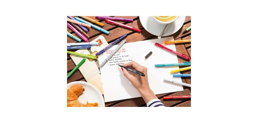 Felt-tip pen Stabilo PointMax with cap point 1 mm - sleeve of 15