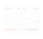 Agenda Gloss día página 12,5 x 18 cm verde
