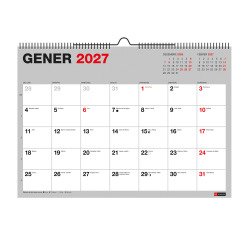 Calendario de Pared A3 Catalán Miquelrius