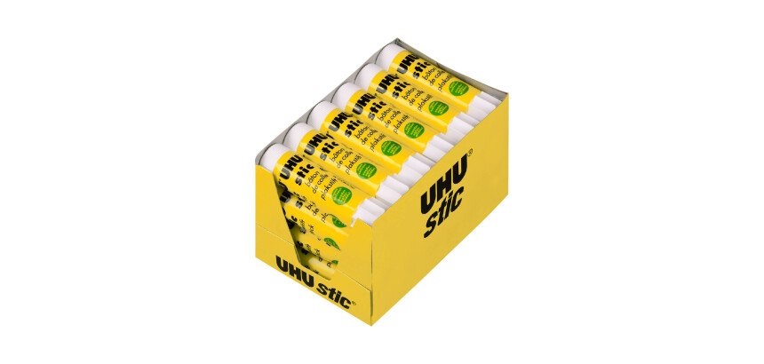 Pack 18 bâtons de colle Uhu 8,2 g + 6 offerts