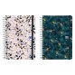 Agenda Oxford Bloom A6 semana vista espiral diseños surtidos