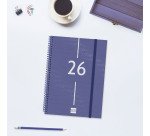 Agenda 155x212 Semana Vista Apaisada Espiral Year Finocam Catalán