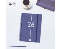 Agenda 155x212 Semana Vista Apaisada Espiral Year Finocam Catalán