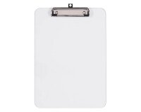 Klembord A4 doorzichtig plastic Alba 23 x 31,5 cm