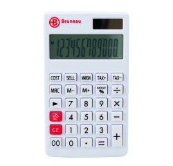 Calculadora de bolsillo 12 dígitos Bruneau