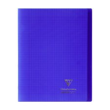 Cahier Koverbook Clairefontaine 24 x 32 cm grand carreaux 96 pages