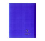 Cahier Koverbook Clairefontaine 24 x 32 cm grand carreaux 96 pages