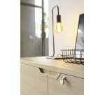 Crédence 2 portes hauteur 83 cm Ostrahl chêne