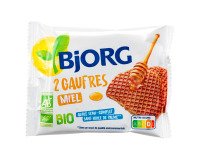 Gaufres miel Bio Bjorg x 2 - Étui de 58 g