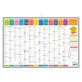 Calendrier mural année 2026 - Tendance - L 65 x H 43 cm