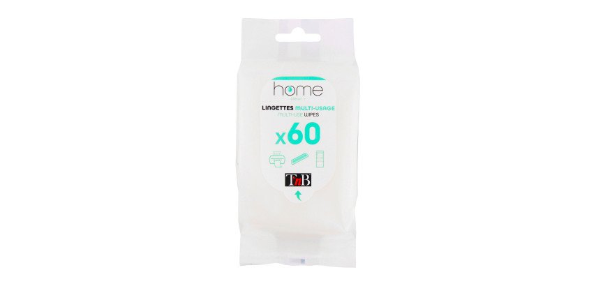 Box with 60 cleaning cloths for IT material