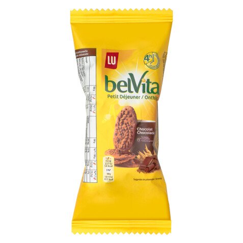 Belvita Petit Déjeuner chocolat Lu x 4 - Étui de 50 g