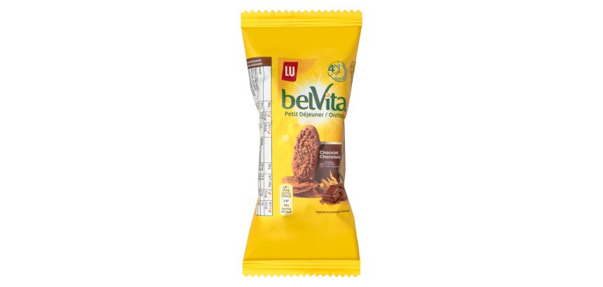 Gâteau Belvita Petit Déjeuner chocolat - Format poche 50 g