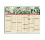 Calendrier semestriel mural 2027 - Exotique - 32 x 42 cm