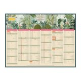 Calendrier semestriel mural 2027 - Exotique - 32 x 42 cm