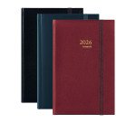 Agenda chantier journalier avec crayon - 15 x 9,5 cm - Année 2026