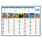 Calendrier semestriel mural 2026 - planète - 32 x 42 cm