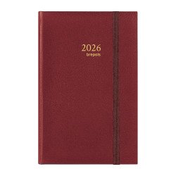 Agenda chantier journalier avec crayon - 15 x 9,5 cm - Année 2026