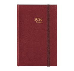 Agenda chantier journalier avec crayon - 15 x 9,5 cm - Année 2026