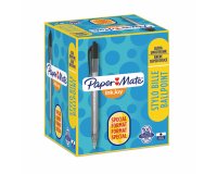Pack de 80 stylos bille Papermate Inkjoy 100 rétractables + 20 offerts