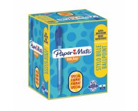 Pack 80 bolígrafos Papermate Inkjoy retráctil + 20 GRATIS