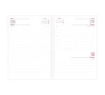 Agenda Syncro dia página 15 x 21 cm negro