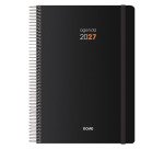 Agenda Syncro dia página 15 x 21 cm negro