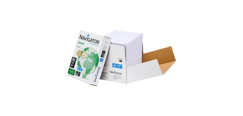 Paper A4 white 80 g Navigator Universal - Box of 2500 sheets