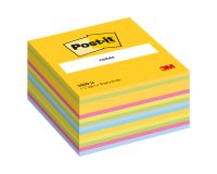 Block 450 sheets cube multi-coloured Post-it 76 x 76 mm