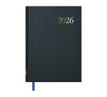 Agenda Segovia semana vista 14 x 20 cm negro catalán