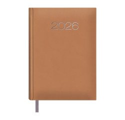 Agenda Lisboa dia página 14 x 20 cm camel