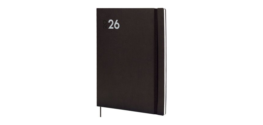 Agenda 210x270 Semana Vista Vertical Dynamic Mara Finocam Negro