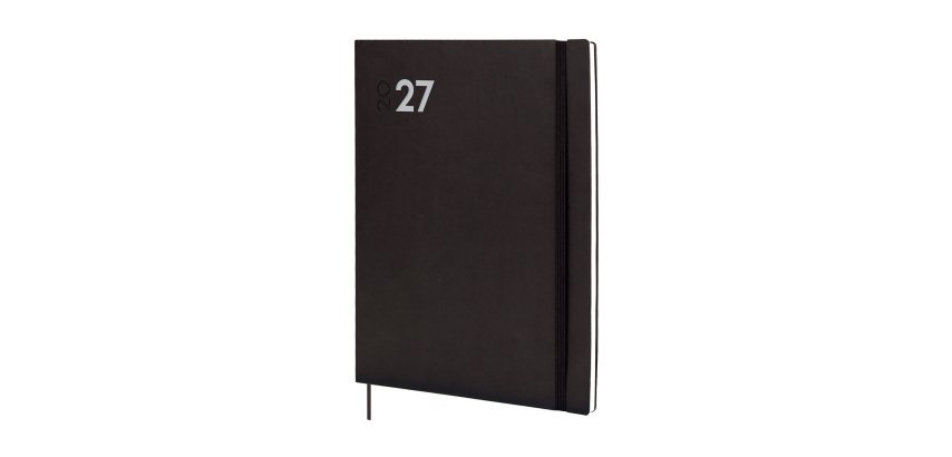 Agenda 210x270 Semana Vista Vertical Dynamic Mara Finocam Negro