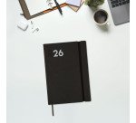 Agenda 140x204 Semana Vista Vertical Dynamic Mara Finocam Negro