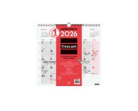 Calendario Pared L 340x320 Mes Vista Escribir Finocam