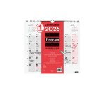 Calendario Pared L 340x320 Mes Vista Escribir Finocam