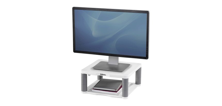 Soporte de pantalla  ergonómico  Premium Platinium